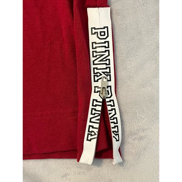 Victoria's Secret Pink Iowa State Cyclones Side Zipper Mascot Jersey Sz S - Picture 5 of 7